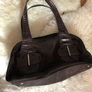 🍄 3 for $18 Donald j Pilner brown leather bag